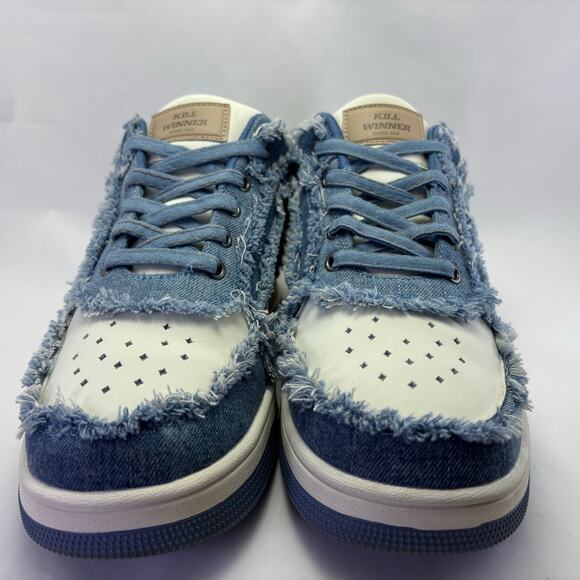 KILL WINNER  “Noah’s Ark Denim Shattered Meteor” Shoes Men’s Size 7.5 - Picture 2 of 12